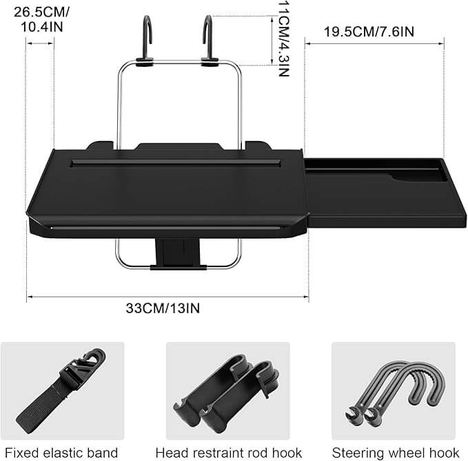Solvify™ Car Laptop Desk Extendable