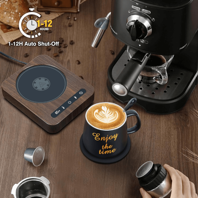 HotBrew Desk Warmer with Digital Temp