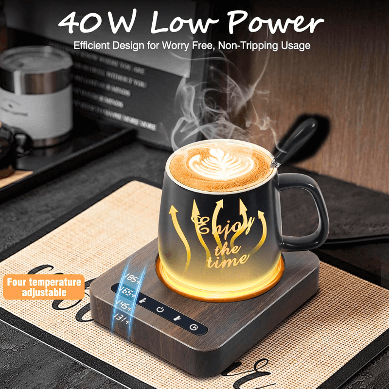 HotBrew Desk Warmer with Digital Temp