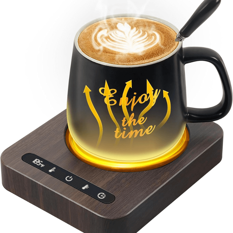 HotBrew Desk Warmer with Digital Temp